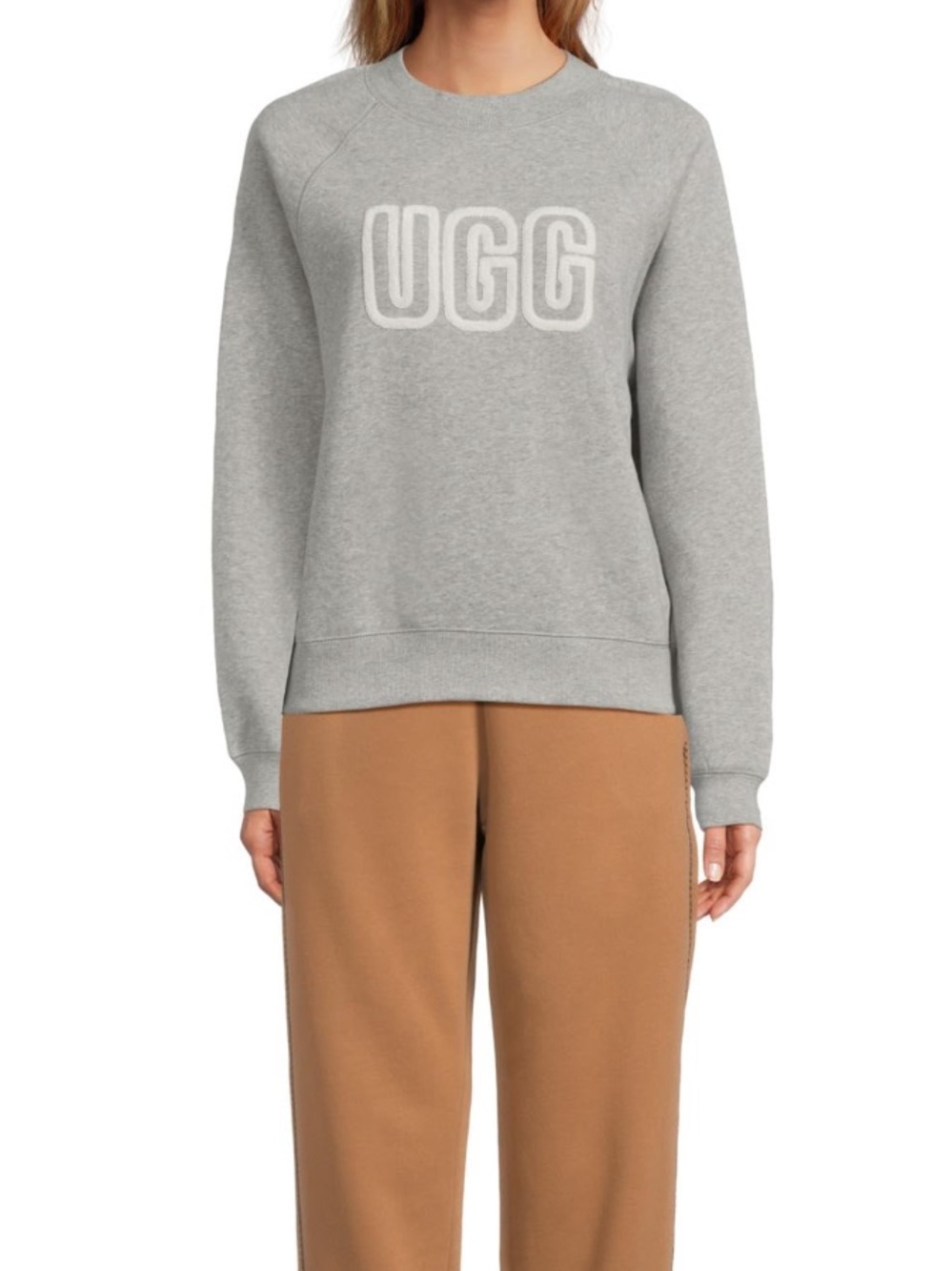 UGG Gray Sweatshirt with White Logo